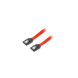 Kabel SATA Lanberg DATA II (3Gb/s) F/F 0,5m metalowe zatrzas… | PartsPC.pl