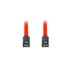 Kabel SATA Lanberg DATA II (3Gb/s) F/F 0,5m metalowe zatrzas… | PartsPC.pl