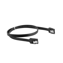 Kabel SATA Lanberg DATA III (6Gb/s) F/F 0,5m metalowe zatrza… | PartsPC.pl