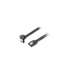 Kabel SATA Lanberg DATA III (6Gb/s) F/F 0,5m kątowy metalowe… | PartsPC.pl
