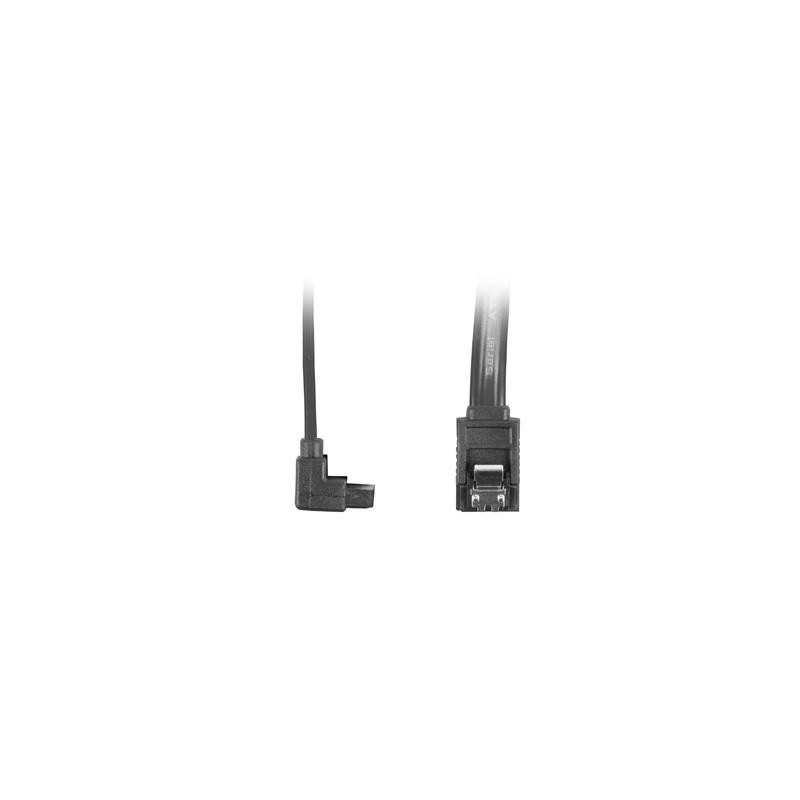 Kabel SATA Lanberg DATA III (6Gb/s) F/F 0,5m kątowy metalowe… | PartsPC.pl