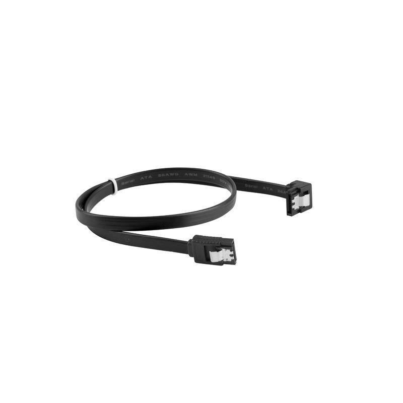 Kabel SATA Lanberg DATA III (6Gb/s) F/F 0,5m kątowy metalowe… | PartsPC.pl