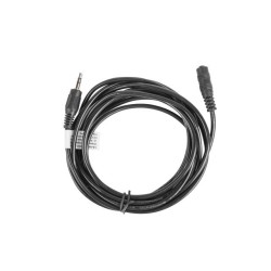 Kabel audio Lanberg stereo minijack - minijack M/F 3m | PartsPC.pl