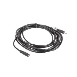Kabel audio Lanberg stereo minijack - minijack M/F 5m | PartsPC.pl