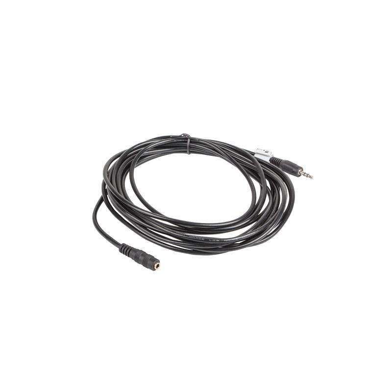 Kabel audio Lanberg stereo minijack - minijack M/F 5m | PartsPC.pl