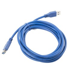 Przedłużacz USB 3.0 Lanberg AM-AF 3m niebieski | PartsPC.pl