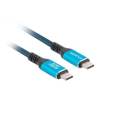 Kabel Lanberg USB-C M/M USB4 0,5M 240W 8K 60Hz Czarno-niebie… | PartsPC.pl