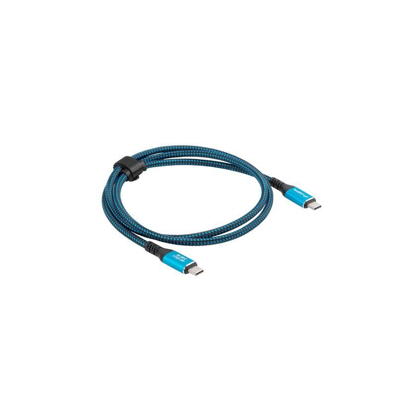 Kabel Lanberg USB-C M/M USB4 0,5M 240W 8K 60Hz Czarno-niebie… | PartsPC.pl