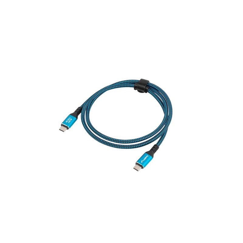 Kabel Lanberg USB-C M/M USB4 0,5M 240W 8K 60Hz Czarno-niebie… | PartsPC.pl
