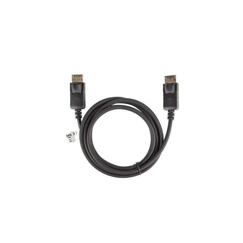 Kabel DisplayPort Lanberg M/M 1,8m 4K v1.2 czarny | PartsPC.pl