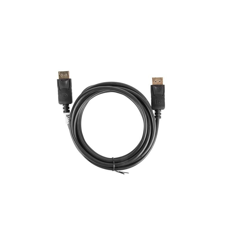 Kabel DisplayPort Lanberg M/M 3m 4K v1.2 czarny | PartsPC.pl