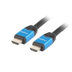 Kabel HDMI Lanberg Premium M/M v2.0 1,8m czarny | PartsPC.pl