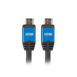 Kabel HDMI Lanberg Premium M/M v2.0 3m czarno-niebieski | PartsPC.pl