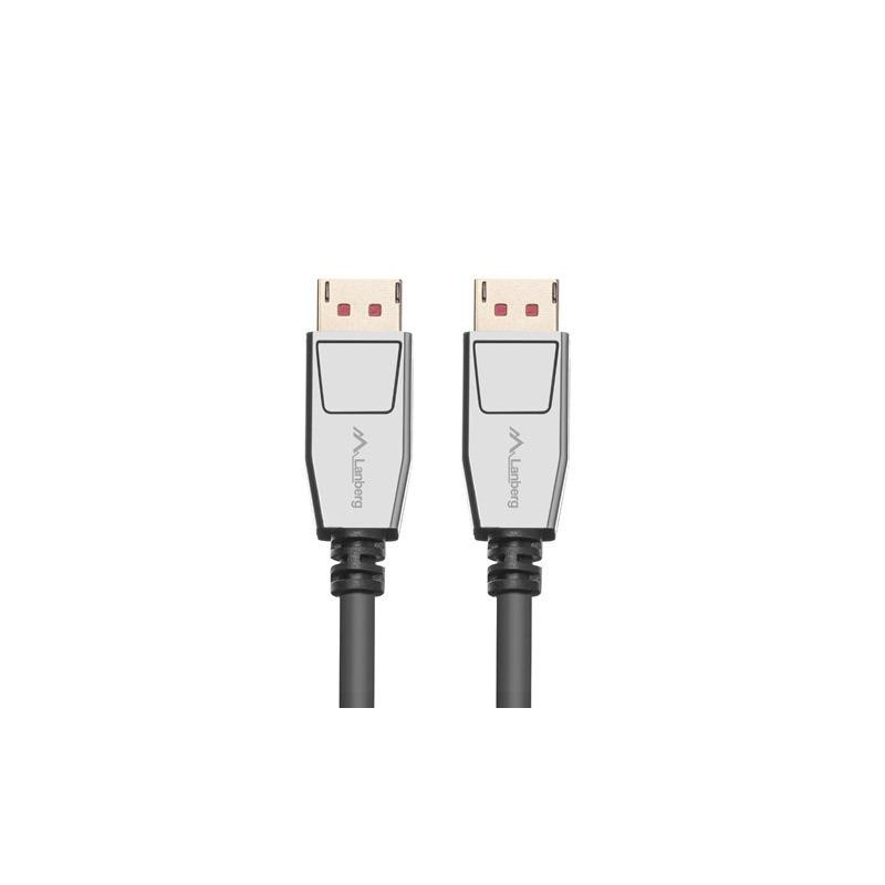 Kabel DisplayPort Lanberg M/M v1.4 1,8m 8K czarny | PartsPC.pl