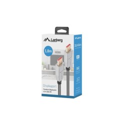 Kabel DisplayPort Lanberg M/M v1.4 1,8m 8K czarny | PartsPC.pl