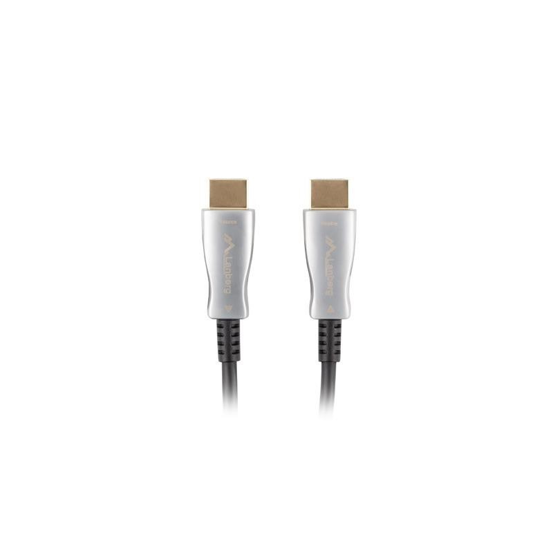 Kabel HDMI Lanberg M/M v2.0 20m czarny optyczny AOC | PartsPC.pl