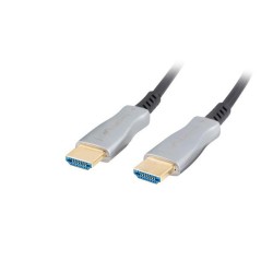 Kabel HDMI Lanberg M/M v2.0 30m czarny optyczny AOC | PartsPC.pl