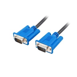 Kabel VGA Lanberg M/M 5m Ekranowany Ferryt czarny | PartsPC.pl
