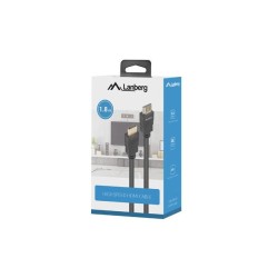 Kabel HDMI Lanberg M/M v1.4 CCS 1.8m czarny Box | PartsPC.pl