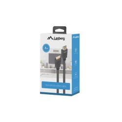 Kabel HDMI Lanberg M/M v1.4 CCS 3m czarny Box | PartsPC.pl