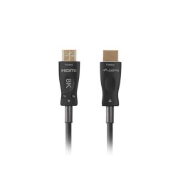 Kabel HDMI Lanberg M/M v2.1 40m 8K czarny optyczny AOC | PartsPC.pl