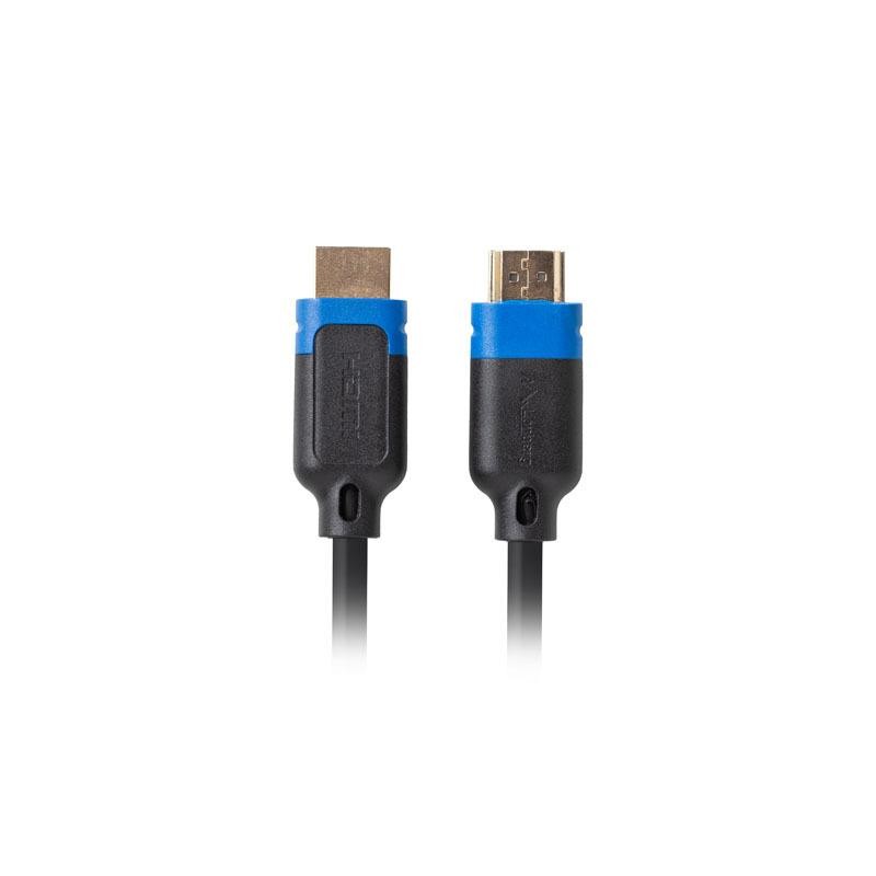 Kabel HDMI Lanberg M/M v2.1 1m 8K 60Hz CCS Czarny | PartsPC.pl