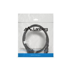 Kabel zasilający Lanberg CEE 7/7 - IEC 320 C13 1,8m czarny… | PartsPC.pl