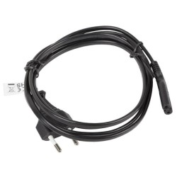 Kabel zasilający Lanberg CEE 7/16 - IEC 320 C7 EURO (radiowy… | PartsPC.pl