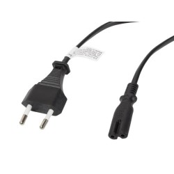 Kabel zasilający Lanberg CEE 7/16 - IEC 320 C7 EURO (radiowy… | PartsPC.pl