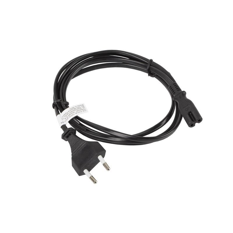Kabel zasilający Lanberg CEE 7/16 - IEC 320 C7 EURO (radiowy… | PartsPC.pl
