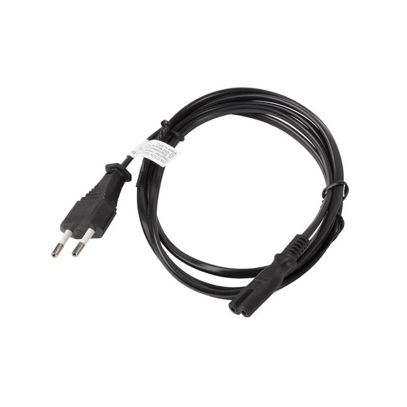 Kabel zasilający Lanberg CEE 7/16 - IEC 320 C7 EURO (radiowy… | PartsPC.pl