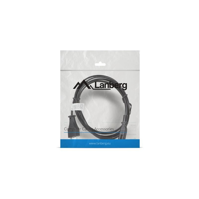 Kabel zasilający Lanberg CEE 7/16 - IEC 320 C7 EURO (radiowy… | PartsPC.pl