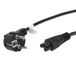 Kabel zasilający Lanberg CEE 7/7 - IEC 320 C5 notebook (miki… | PartsPC.pl