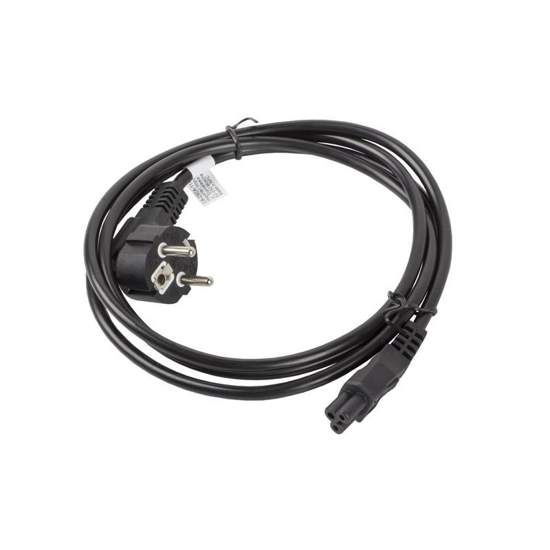 Kabel zasilający Lanberg CEE 7/7 - IEC 320 C5 notebook (miki… | PartsPC.pl
