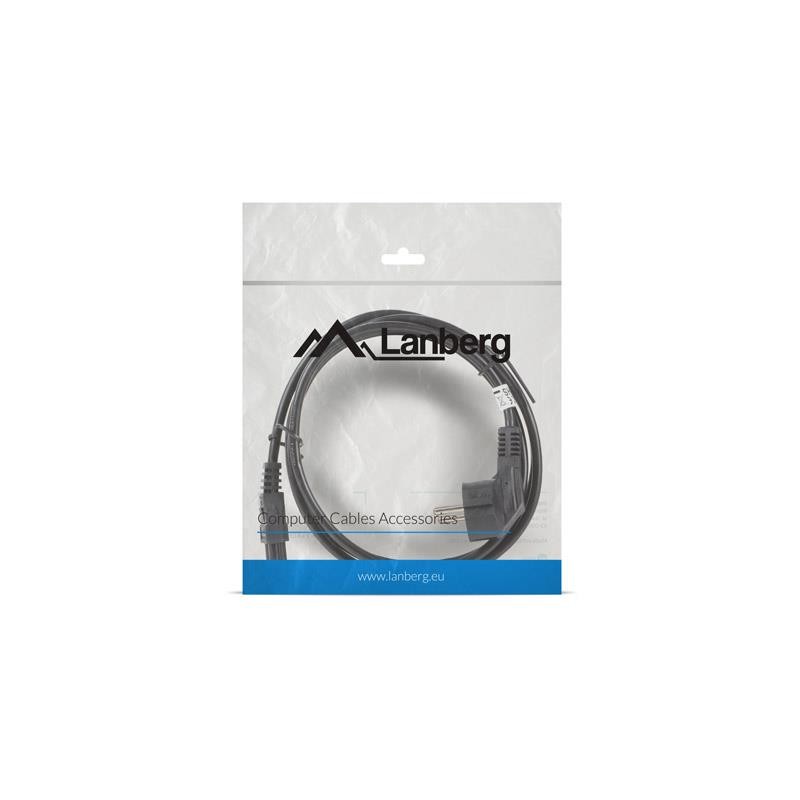 Kabel zasilający Lanberg CEE 7/7 - IEC 320 C5 notebook (miki… | PartsPC.pl