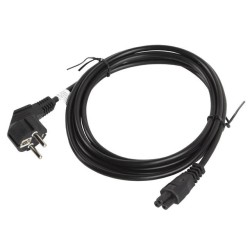 Kabel zasilający Lanberg CEE 7/7 - IEC 320 C5 notebook (miki… | PartsPC.pl