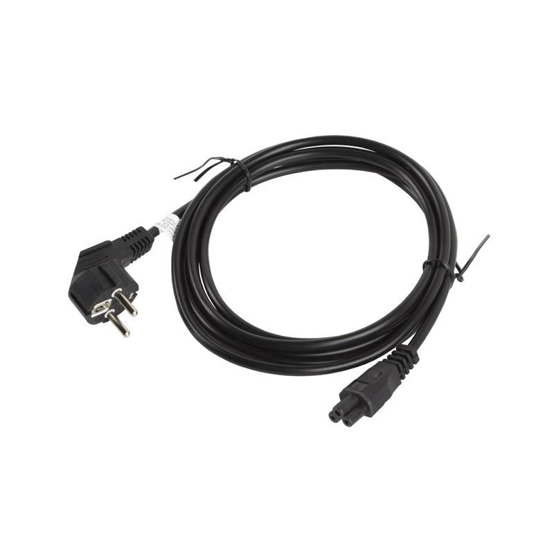 Kabel zasilający Lanberg CEE 7/7 - IEC 320 C5 notebook (miki… | PartsPC.pl