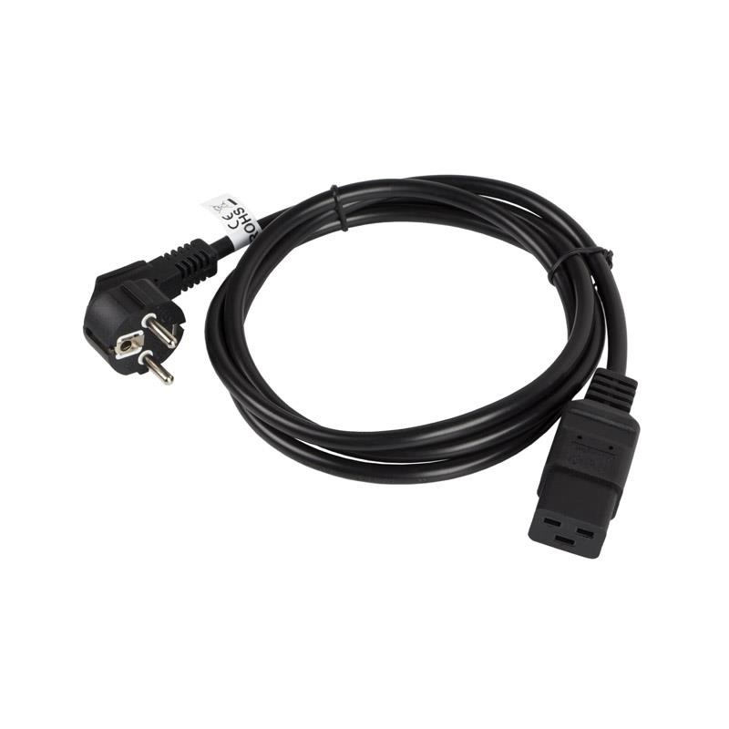 Kabel zasilający Lanberg CEE 7/7 - IEC 320 C19 (serwerowy) 1… | PartsPC.pl