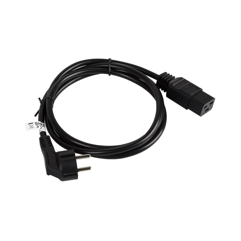 Kabel zasilający Lanberg CEE 7/7 - IEC 320 C19 (serwerowy) 1… | PartsPC.pl