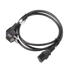 Kabel zasilający Lanberg CEE 7/7 - IEC 320 C13 1,8m VDE czar… | PartsPC.pl