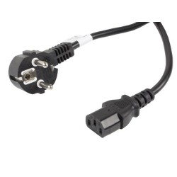 Kabel zasilający Lanberg CEE 7/7 - IEC 320 C13 10m VDE czarn… | PartsPC.pl