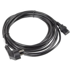 Kabel zasilający Lanberg CEE 7/7 - IEC 320 C13 5m VDE czarny… | PartsPC.pl