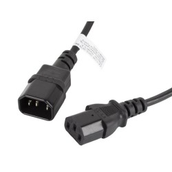 Przedłużacz kabla zasilającego Lanberg IEC 320 C13 - C14 1,8… | PartsPC.pl