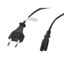 Kabel zasilający Lanberg CEE 7/16 - IEC 320 C7 EURO (radiowy… | PartsPC.pl