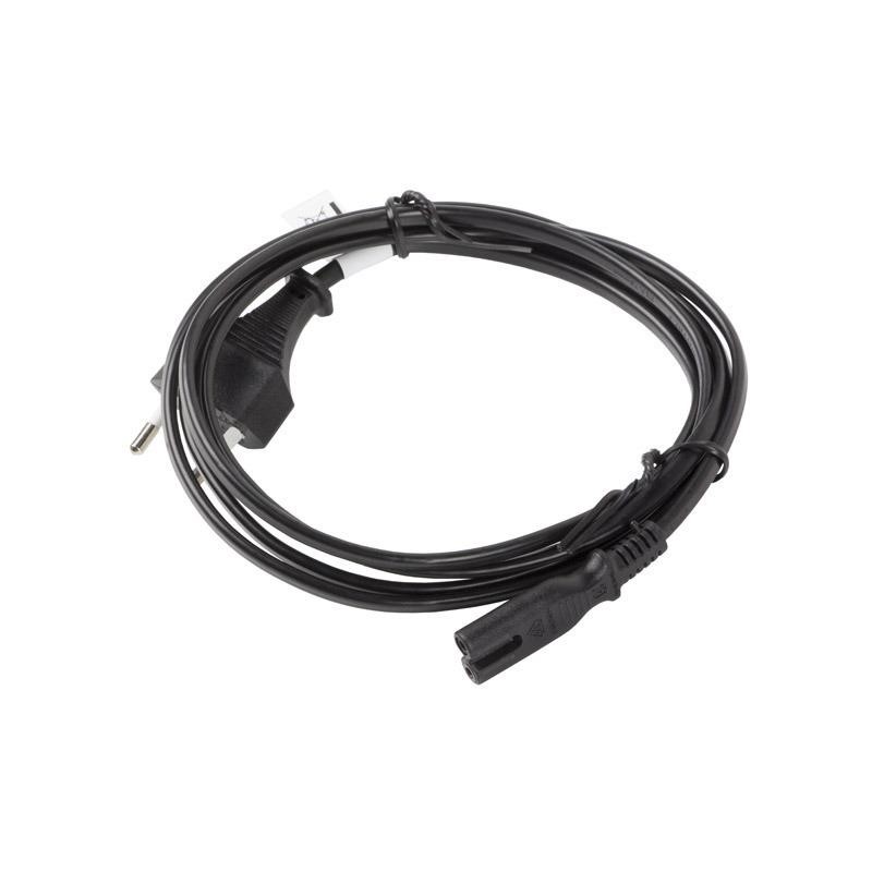 Kabel zasilający Lanberg CEE 7/16 - IEC 320 C7 EURO (radiowy… | PartsPC.pl