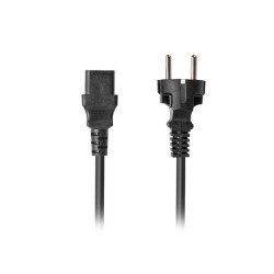 Kabel zasilający Lanberg CEE 7/7 - IEC 320 C13 1,8m czarny p… | PartsPC.pl