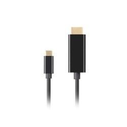 Kabel adapter Lanberg USB-C(M) - HDMI(M) 0,5m 4K 60Hz czarny… | PartsPC.pl