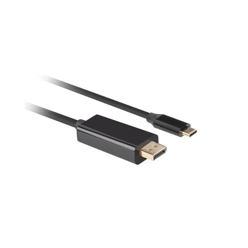 Kabel adapter Lanberg USB-C(M) - Displayport(M) 1,8m 4K 60Hz… | PartsPC.pl