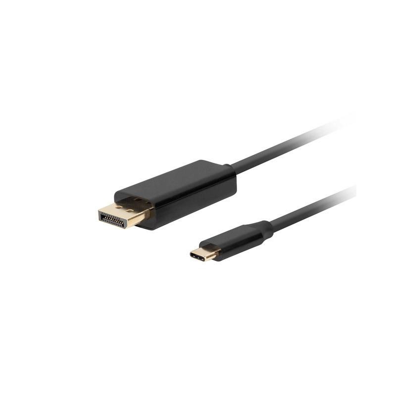 Kabel adapter Lanberg USB-C(M) - Displayport(M) 3m 4K 60Hz c… | PartsPC.pl