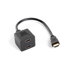 Kabel adapter/splitter Lanberg AD-0019-BK HDMI-A (M) - 2x HD… | PartsPC.pl